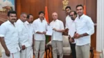 தவெகவுக்கான ஆதரவு 120 ஆக உயர்ந்துள்ளது. தவெக தலைவர் விஜய் நாளை காலை 11 மணிக்கு பதவியேற்பு!